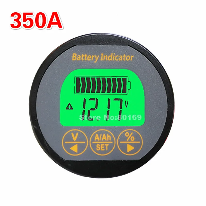 

TR16 Waterproof 8-80V 350A Capacity Tester Indicator Coulometer With Shell Lithium Iron Phosphate Battery Testing Equipment