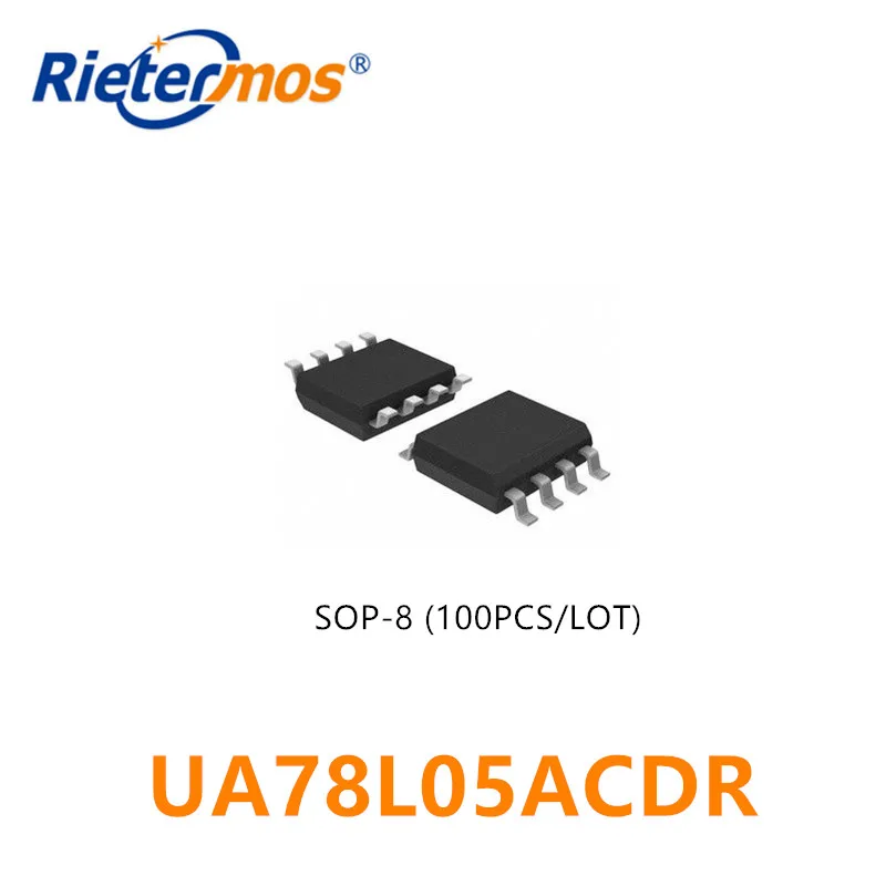 100PCS UA78L05ACDR  UA78L05 78L05 SOP8 ORIGINAL