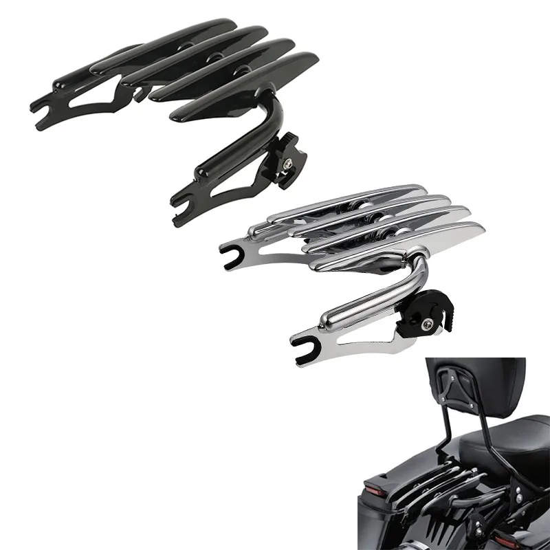 Motorcycle Detachable Luggage Rack For Harley Touring Road Glide Street Glide 2009-2024