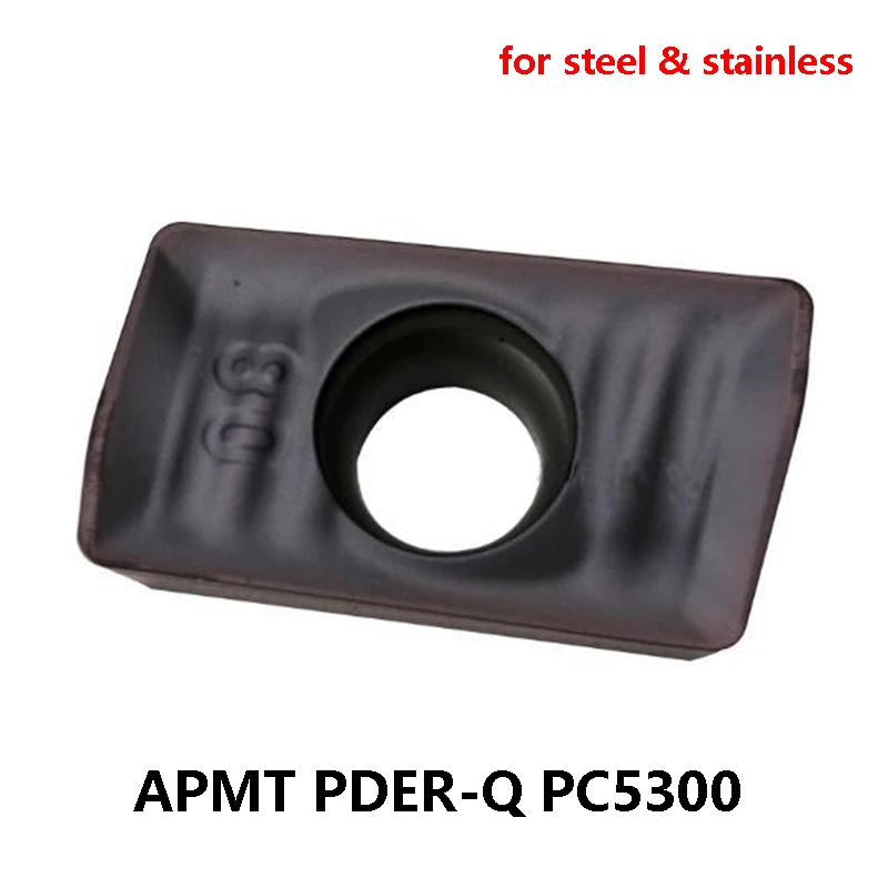 Original APMT1604 APMT1135 APMT1604PDR Milling Cutter APMT 1135 PC5300 KF2500 KF5800 PC6510 KF5900 Lathe Tool Carbide Inserts