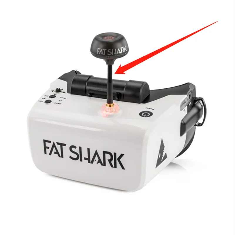 FatShark 5.8G RHCP FPV Antenna SpiroNet Image SMA RP-SMA trasmissione per occhiali Drone da corsa fai da te QAV250 MR250 QAV280