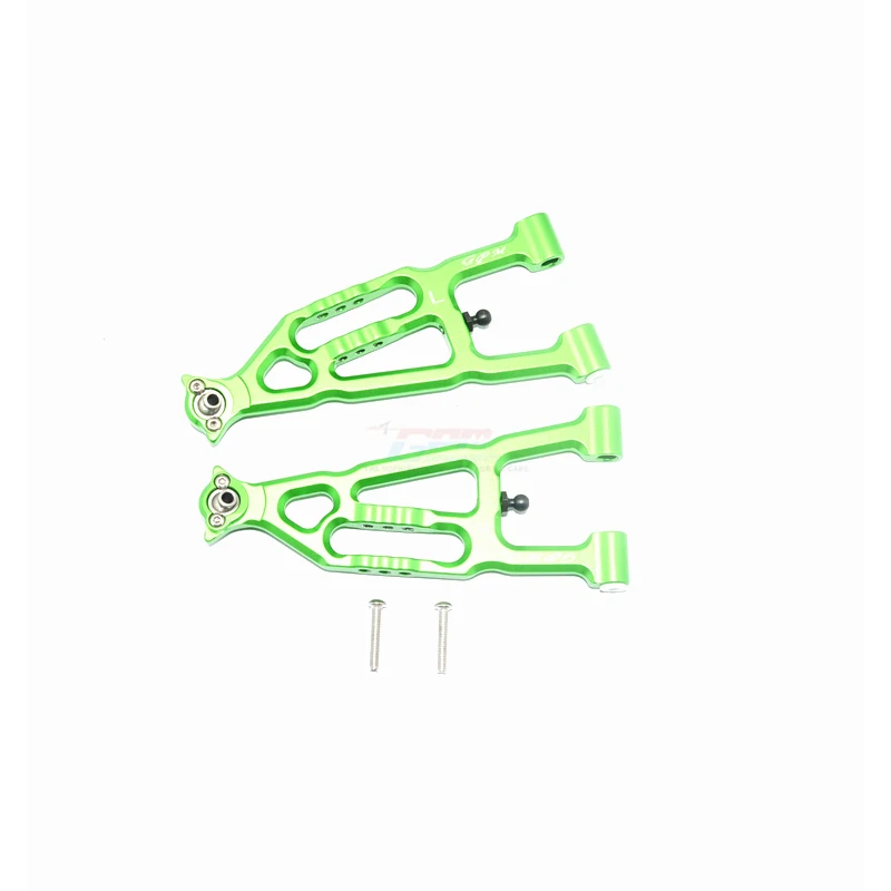 アルミ合金製フロントアーム,1/10 Baja Rey Desert Truck,rtrアップグレードアクセサリー