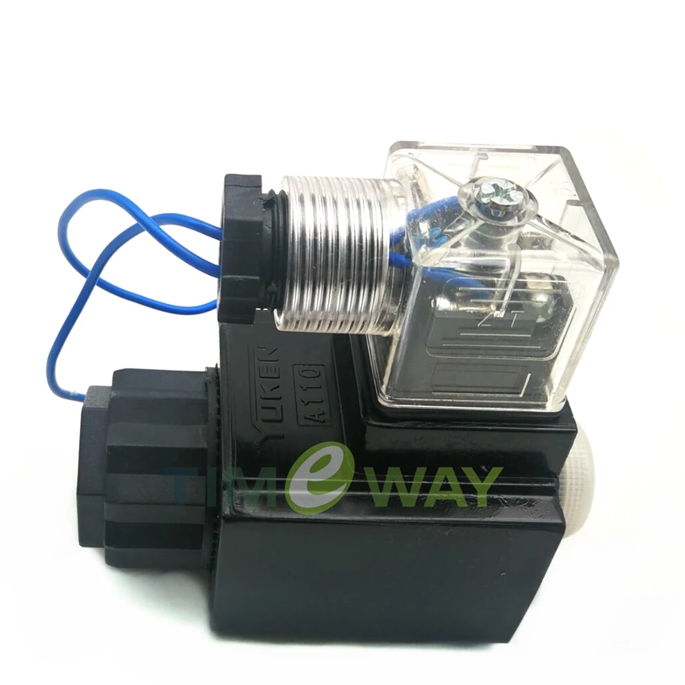 Only Solenoid Directional Control Valve DC24V AC220V AC24OVSWH For Repair Hydraulic Valve SWH-G02-C4-A120-20