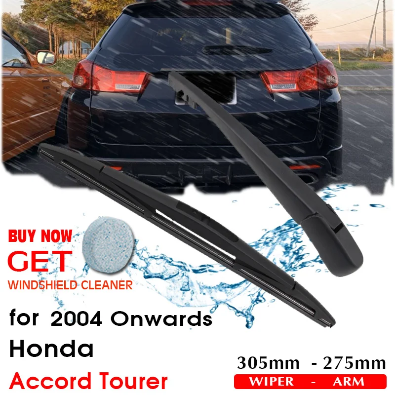 

Car Wiper Blade Rear Back Window Windscreen Windshield Wipers Accessories For Honda Accord Tourer Hatchback 305mm 2004 Onwards