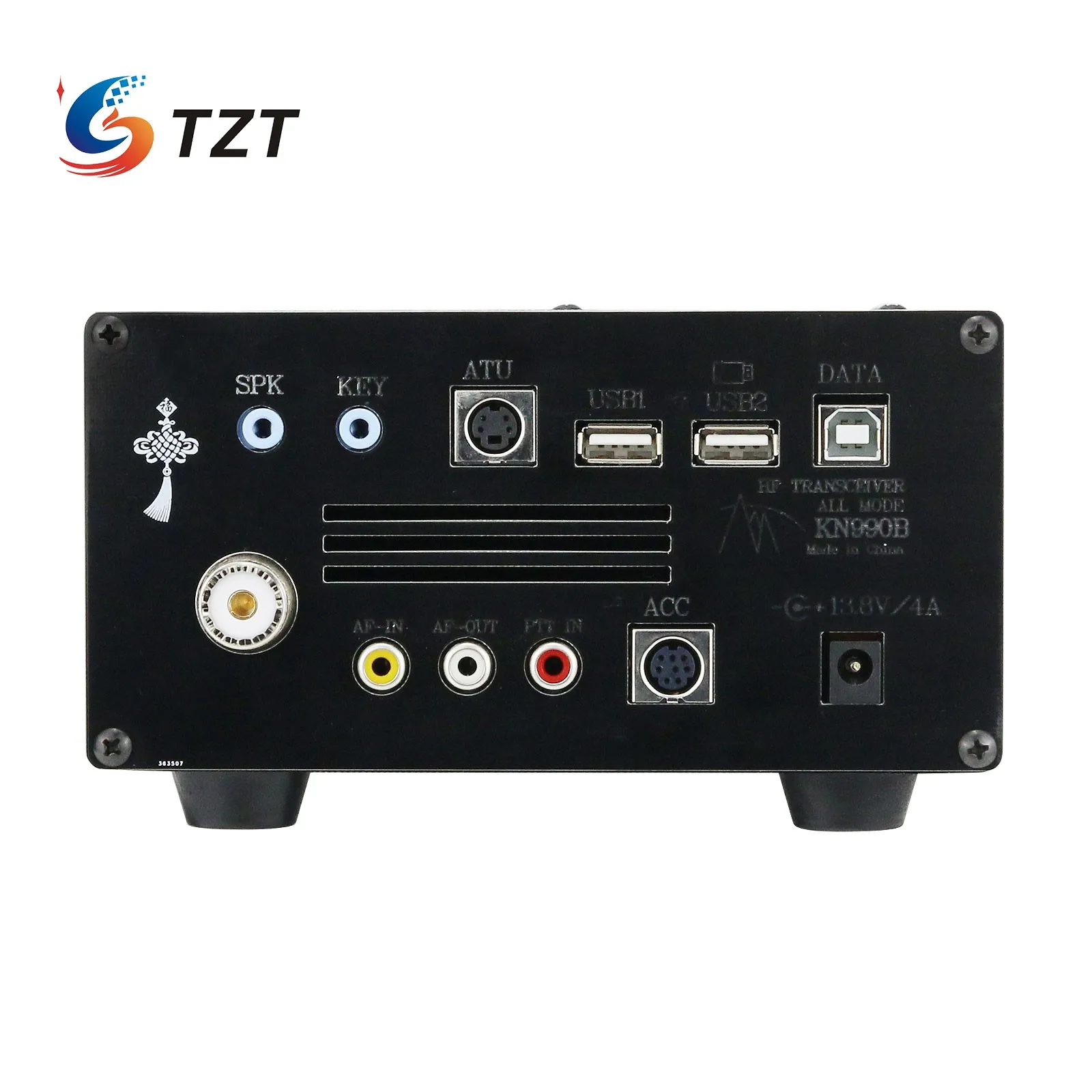 TZT KN990 Shortwave Transceiver HF All Mode Receiver Transmitter SSB/CW/AM/FM/DIGITAL Working Modes