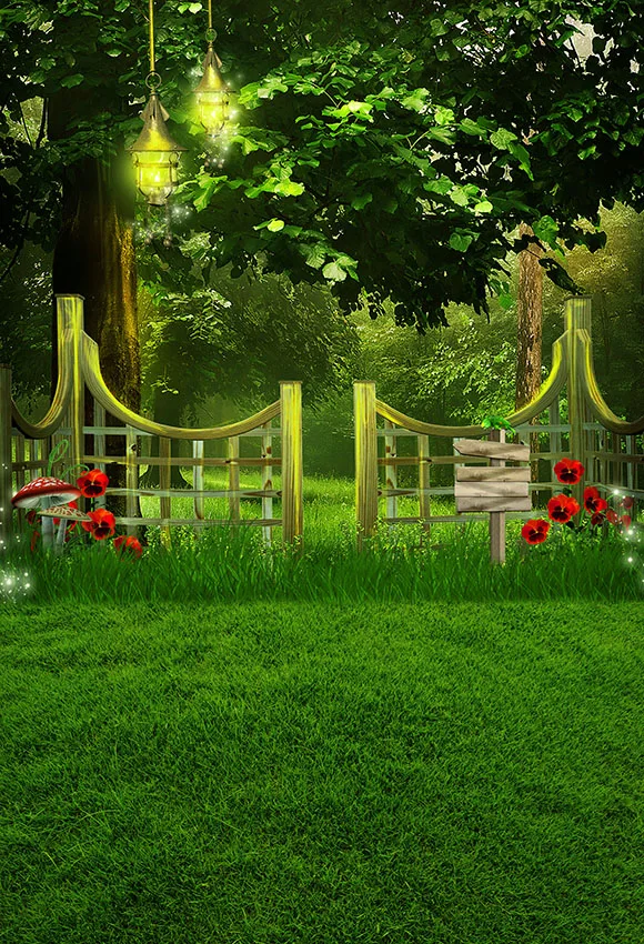 Magic forest story tale photo backgrounds vinyl Fotografia Fairyland photography backdrops for photo studio accessories lv-1434