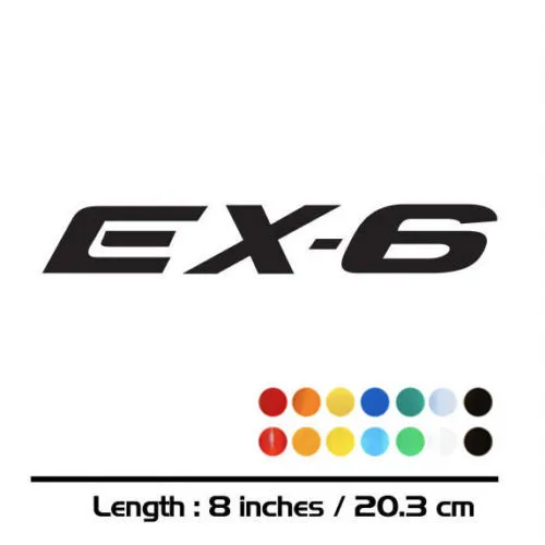

2 X New Sales motorcycle bike Fuel tank Wheels Fairing notebook Luggage helmet MOTO Sticker decals For KAWASAKI EX-6