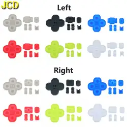 JCD Left Right Silicone Rubber Conductive Button Pad Kit For Switch NS Joy-Con JoyCon Controller