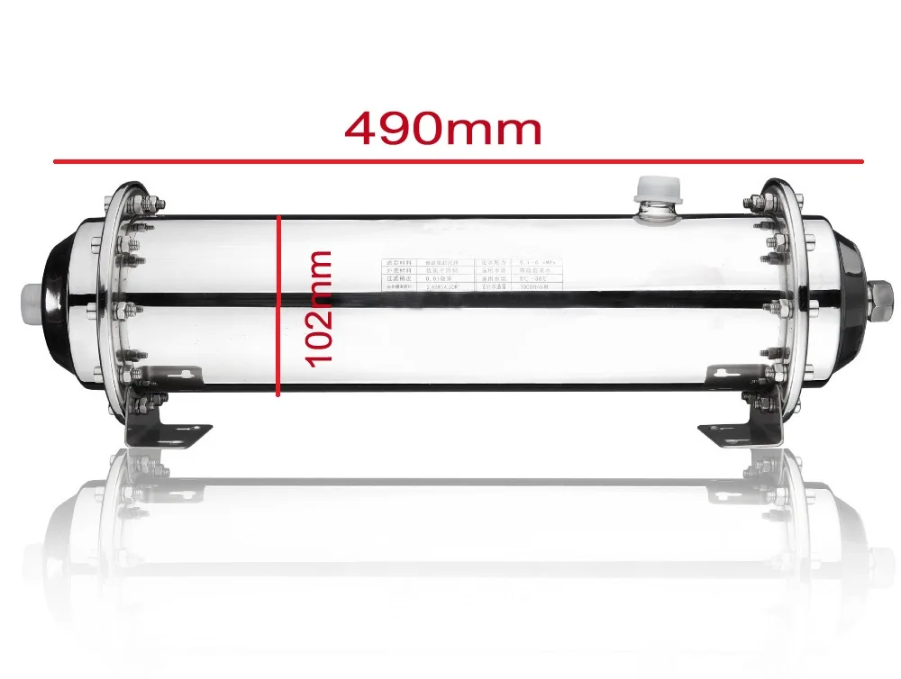 1000L/h Undersink 0.01micron Di:95*420mm hollow fiber UF memebrane replacement for Di:102mm QY-GS1000;Di:114 mm QY-GS1200LS