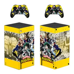 My Hero Academia Protector Sticker Decal Cover for Xbox Series X Console and 2 Controllers Xbox Series X Skin Sticker Vinyl