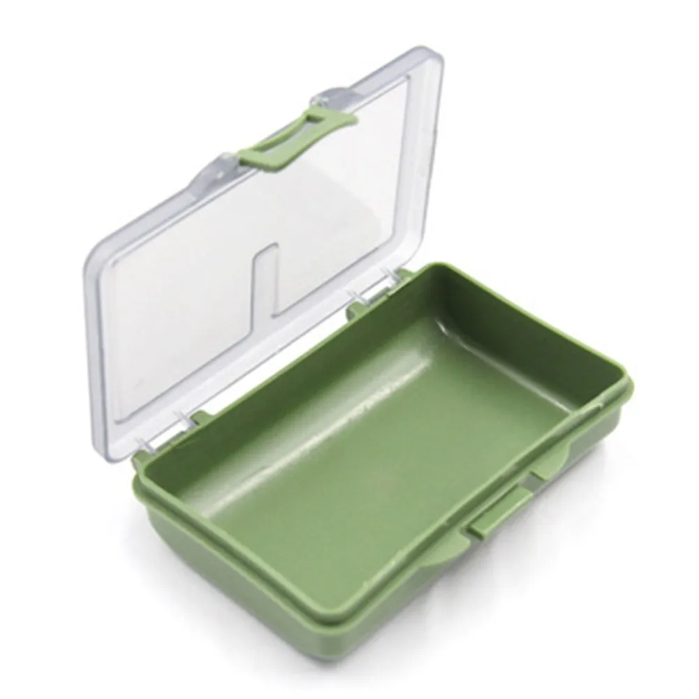 Pp Fishing Box System Tackle Bait Compartments Fishing Green 105*65*24mm 1pc Box Boxes Reliable Useful Hot Sale