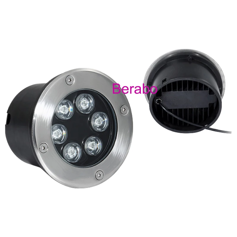 3W 5W 10W 18W Vergraben Garten Weg Spot Einbau Unterirdischen Licht AC220V110VDC12V IP68 Wasserdichte Led garten Unterirdischen Lampen – Detail 4