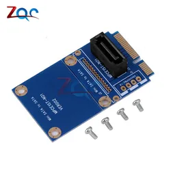 mSATA Mini PCI-e SSD SATA Slot to 7Pin SATA Hard Disk Conversion Card Converter Adapter