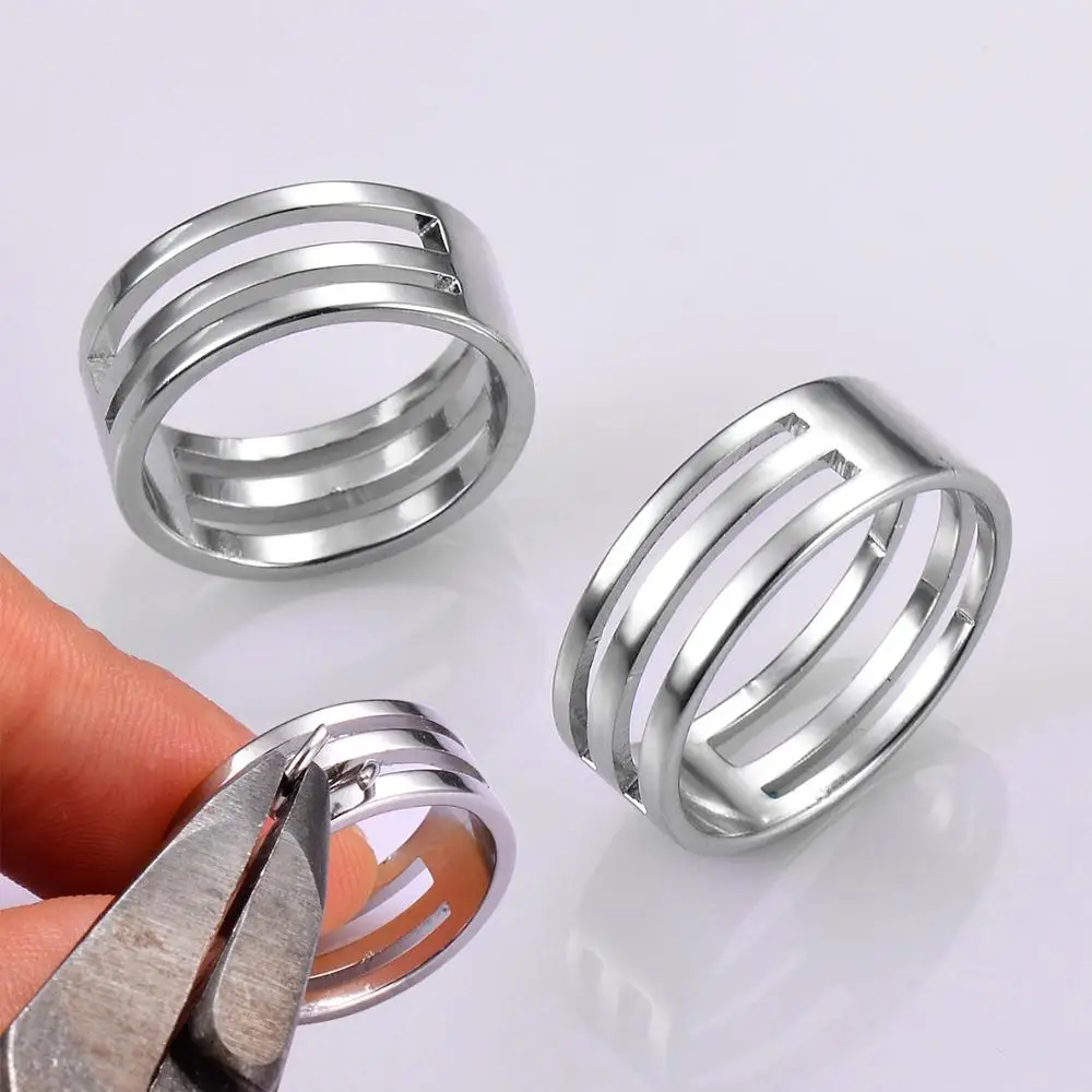 

Stainless Steel Rings for DIY Jewelry Making,Size17,18,19mm Jewelry Findings Tool for Jump Rings Opening and Closing