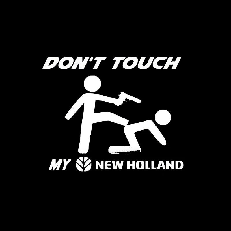 Don't Touch My New Dutch Farmer Truck Remote Control Jdm Vinyl Sticker Accessories Decoration