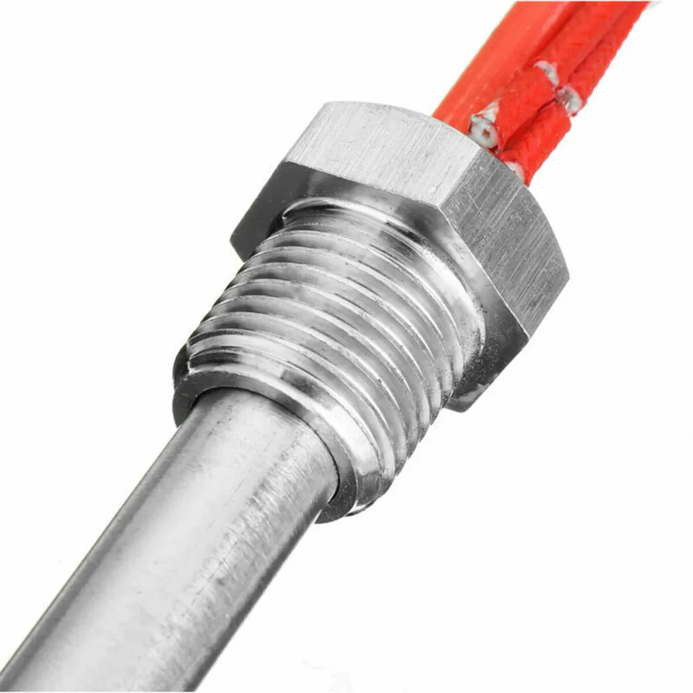 220V Igniter Hot Rod Wood Pellet Heating Tube Fireplace Grill Stove Part Stainless Steel Fireplace Barbecue Heating Rod