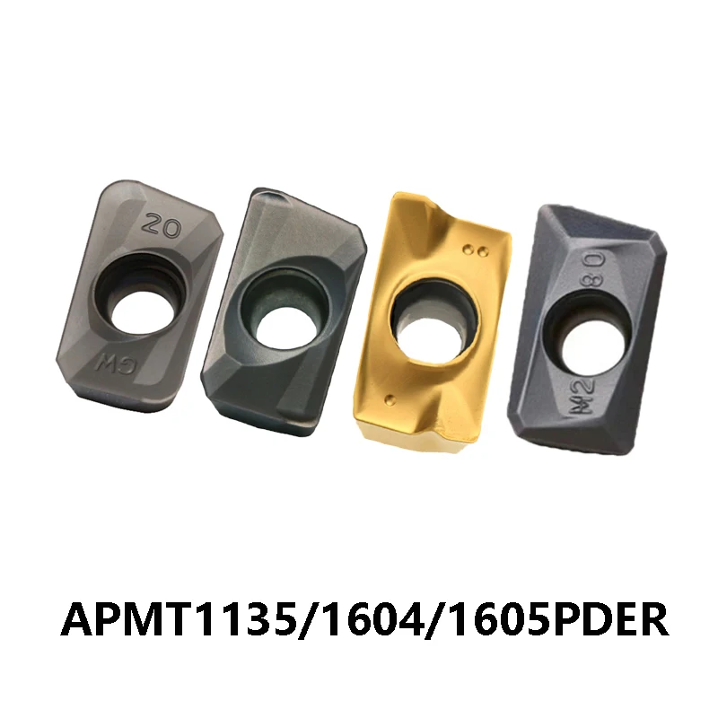 BEYOND APMT 1135 APMT1135PDER APMT1605PDER APMT1604PDER XM H2 M2 QM GW Milling Cutter APMT1135 APMT1604 APMT1605 Carbide Inserts