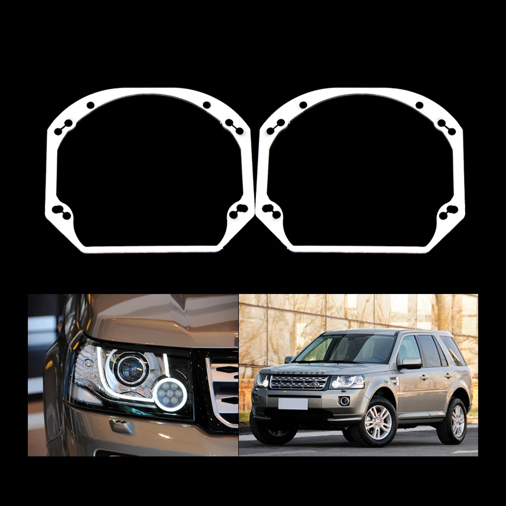 

TAOCHIS Headlight Conversion Mounting Bracket for Land Rover Freelander 2 Hella 3R Projector Lens