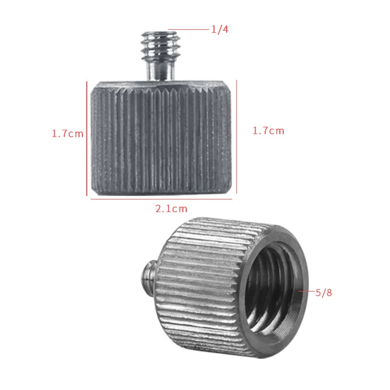 GROSAM 10 Chiếc 5/8 ''Đến Nam 1/4" Cho 1/4 "Đường Chỉ May Laser Và Laser Rangefinder và Chân Hoặc Đứng Là 5/8"