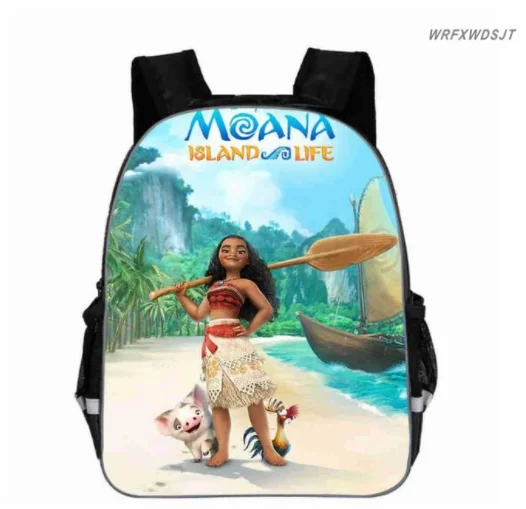 New Disney School Bags Backpack Students Bag Cartoon Vaiana Moana Printing Children Bookbag Satchel School Backpack For Girls