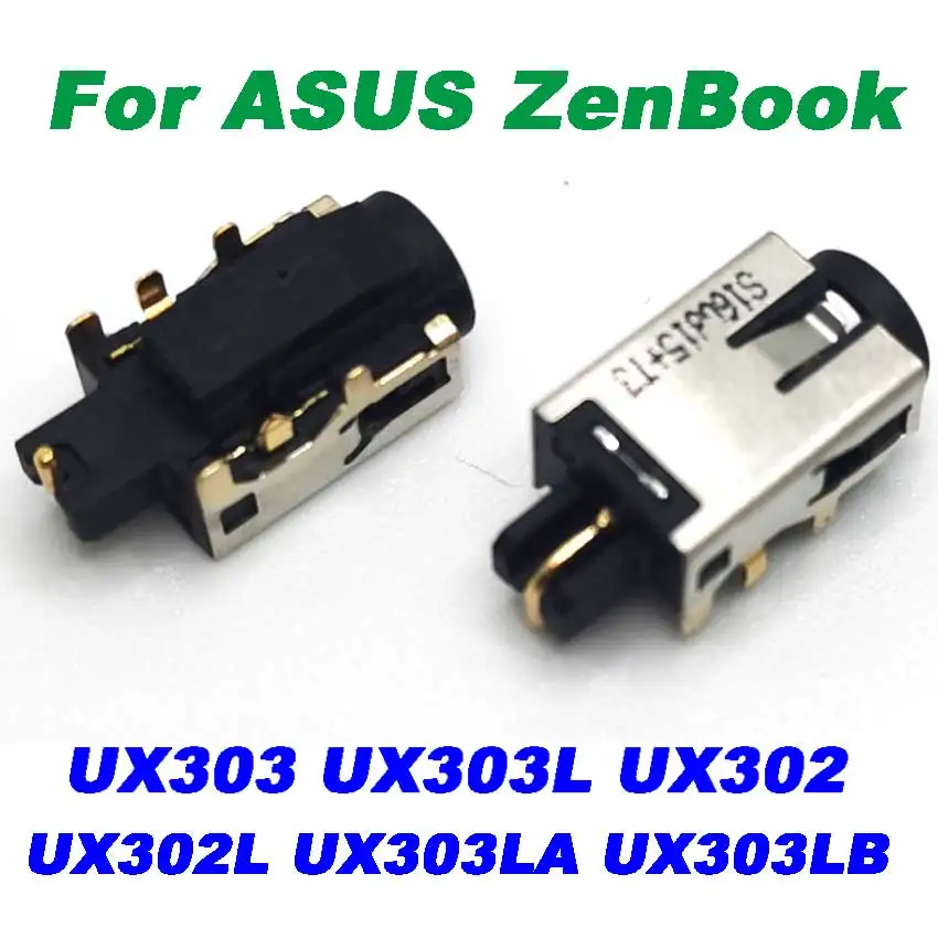 

100Pcs New Laptop DC Jack Power Socket Charging Connector Port For ASUS ZenBook UX303 UX303L UX302 UX302L UX303LA UX303LB