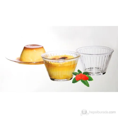 Pasabahce Cream Caramel Bowl 6.Lı