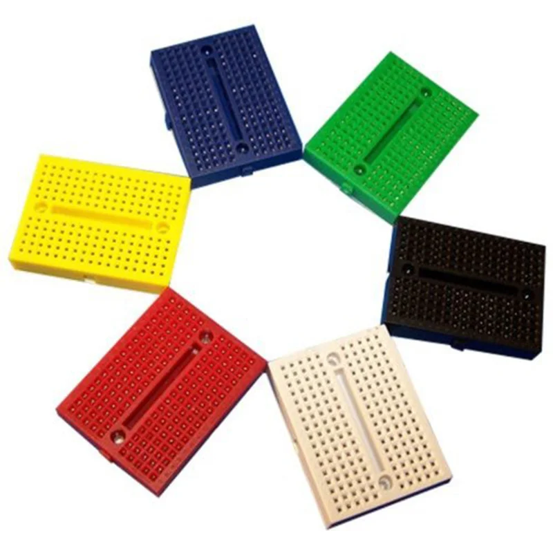 1 Buah SYB-170 Uji Coba Prototipe Tanpa Solder Mini Papan Sirkuit 170 Titik Dasi 35*47*8.5Mm