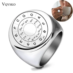 Customized Engrave Name Photo Signet Ring For Men Stainless Steel Wedding Rings Male Jewelry Party Gift Accessories Wholesale