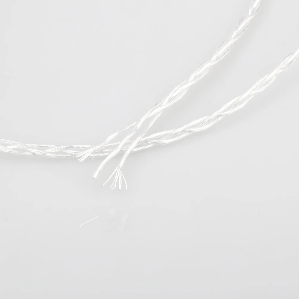 Audiocrast 3AG Bạc Audio Dây Cho DIY RCA Đồng Hồ Đeo Tay Liên Thông Cáp Cân Bằng Cáp Hi Cấp Hifi Số Lượng Lớn Dây