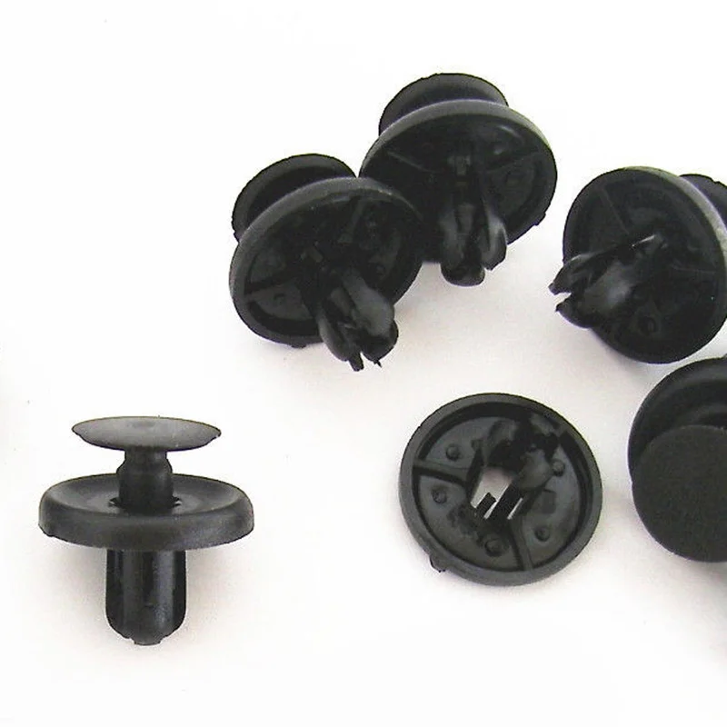 20x Car Engine Under Cover Push Type Retainer Clips for Toyota Lexus 90467-07201 Black Auto Fastener & Clip Replacement