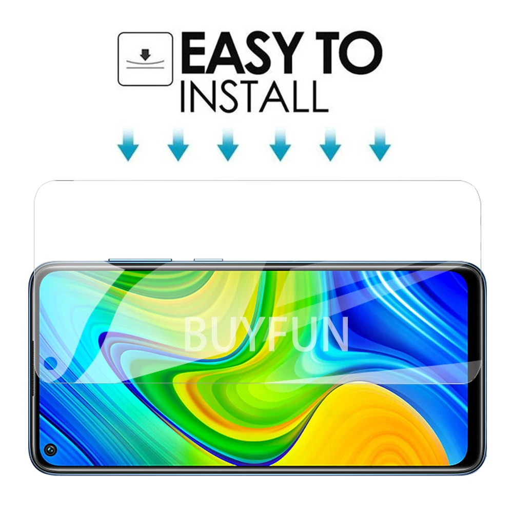1-3 قطعة غطاء الشاشة الزجاج ل Xiaomi Redmi ملاحظة 9 شفافة زجاج الأمان المقسى فيلم ل Xiami Redmy Note9 واقية غلاس