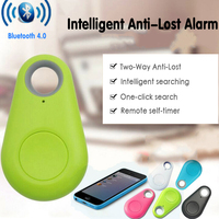 Mini Smart Dog Pets Bluetooth-Compatible 4.0 GPS Tracker Anti-lost Alarm Tag Wireless Child Bag Wallet Key Finder Locator