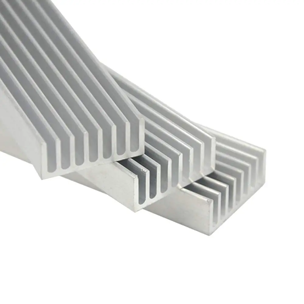 30PCS 100x25x10mm Radiator Aluminum Heatsink Extruded Heat Sink for LED Electronic Heat Dissipation Cooling Cooler