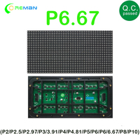 outdoor rental led screen matrix P6 P6.67 led display module full color electronic advertising outdoor led screen