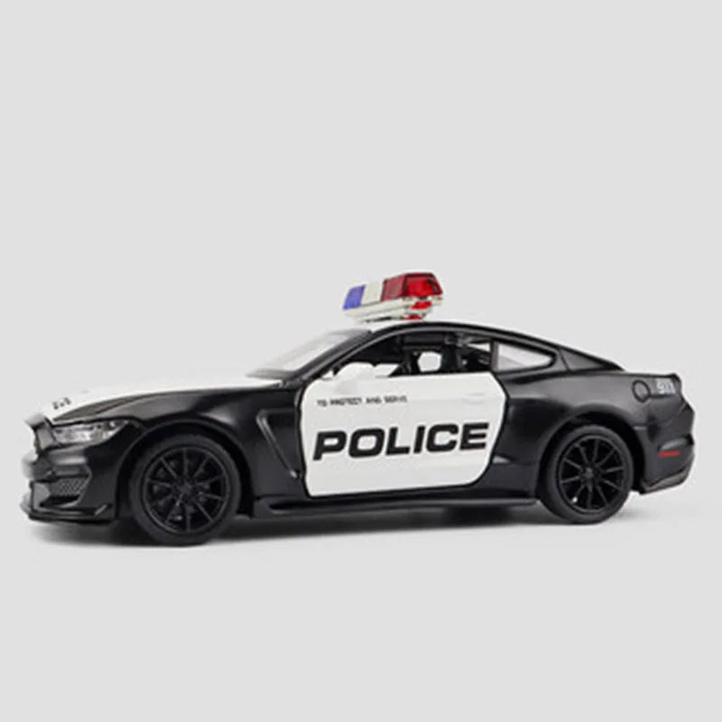 

1:32 Scale GT350 Alloy Car Model Boy Pull Back Car Children's Toy Car Model Gift Collection Display