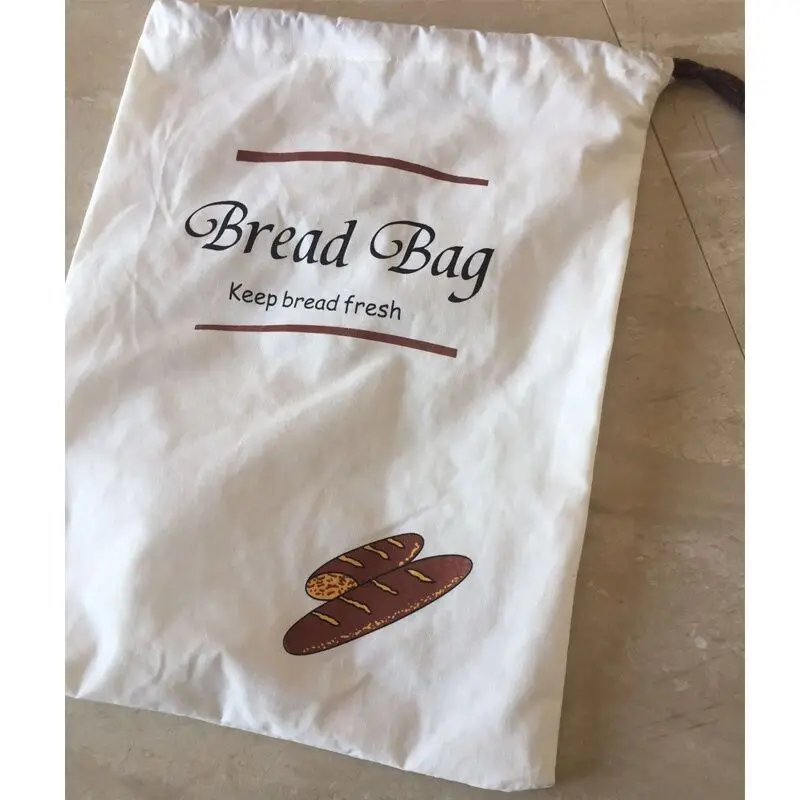 Bread Bag Storage Bag kitchen Fridge Storage Vegetable And Freshness Protection Package Canvas Bag