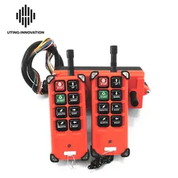 220V 380V 110V 12V 24V 36V Industrial Hoist Crane Remote Control F21-E1B Lift Crane 2 Transmitters 1Receiver