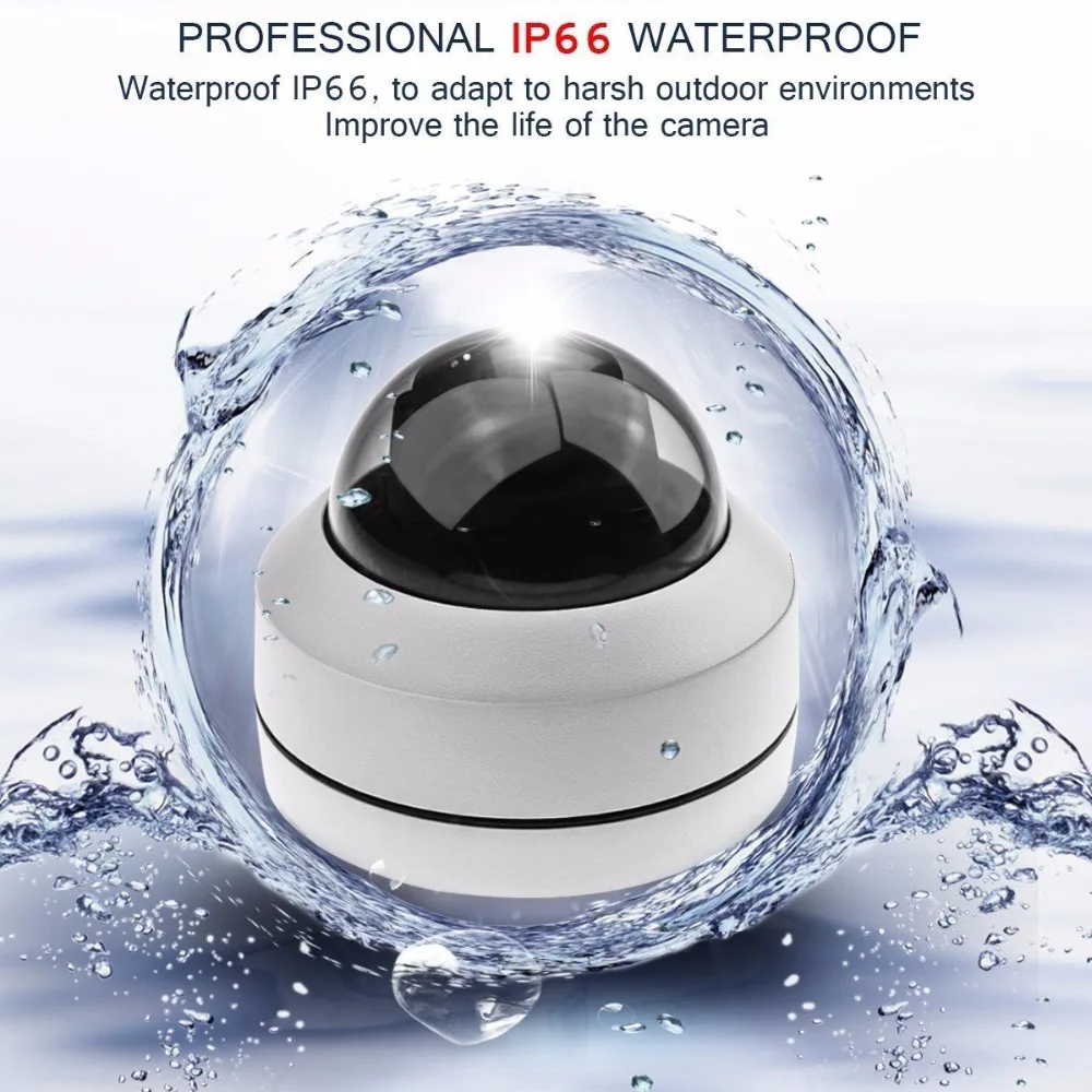 LSmart 2MP 5MP IP Camera POE Mini PTZ Outdoor P2P CCTV Security Camera System IR Dome Pan Tilt Optical Zoom