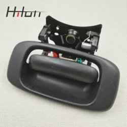 Hilon Door Handle & Bezel TailGate Liftgate Latch For GMC Sierra Chevrolet Silverado 1500 2500 3500 1999 2000 2001 2002-2007