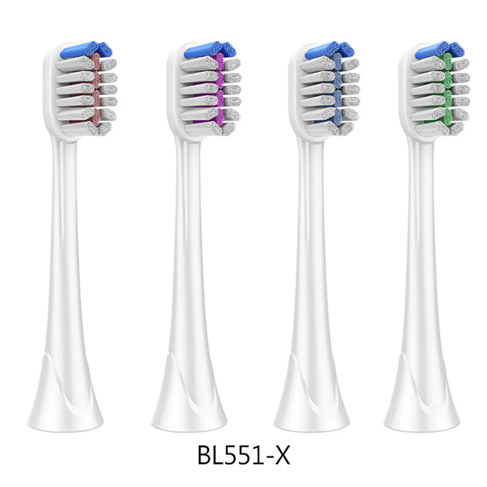 4pcsToothBrush فرشاة رؤساء ل Sonicare HX6411 HX6511 HX6530 HX6710 HX6730 HX6530 HX6920 HX6930 HX6902 HX6910 HX6932 R710 HX9332