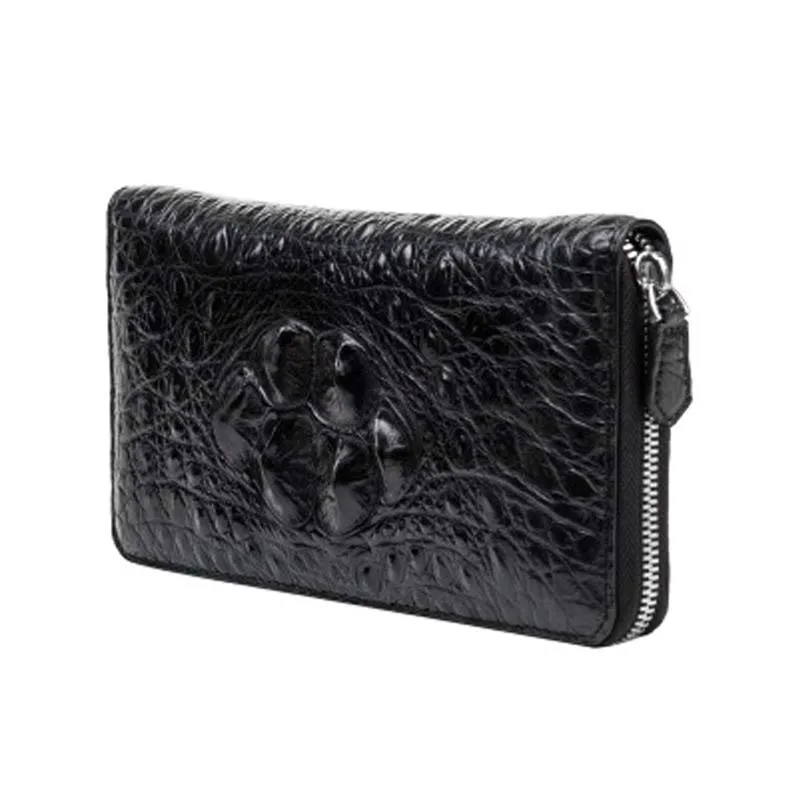 

xineupiju new arrival men Hand bag leisure business crocodile leather Hand caught zipper male handbags men clutch bag