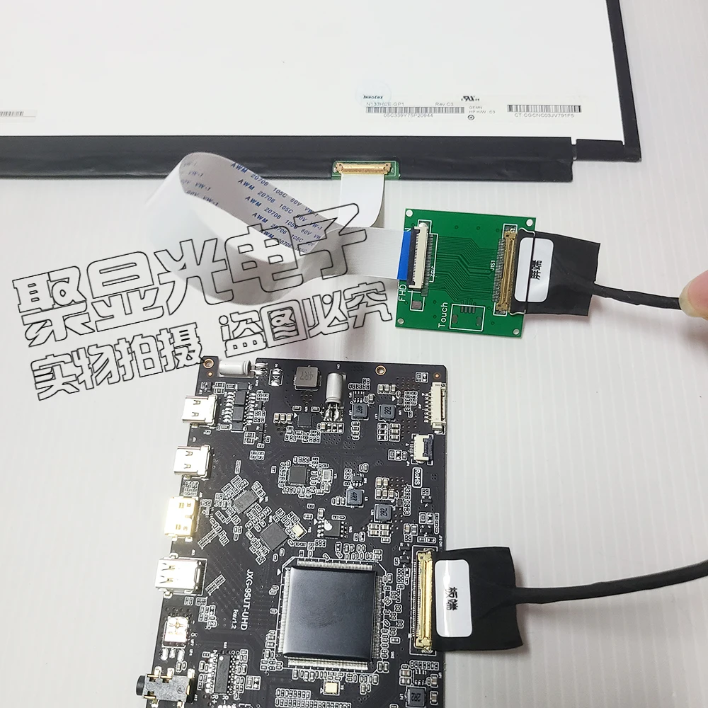 EDP Driver Board 40pin to 30pin Adapter Board 4lanes to 2lanes Notebook 4k to 1080P Touch