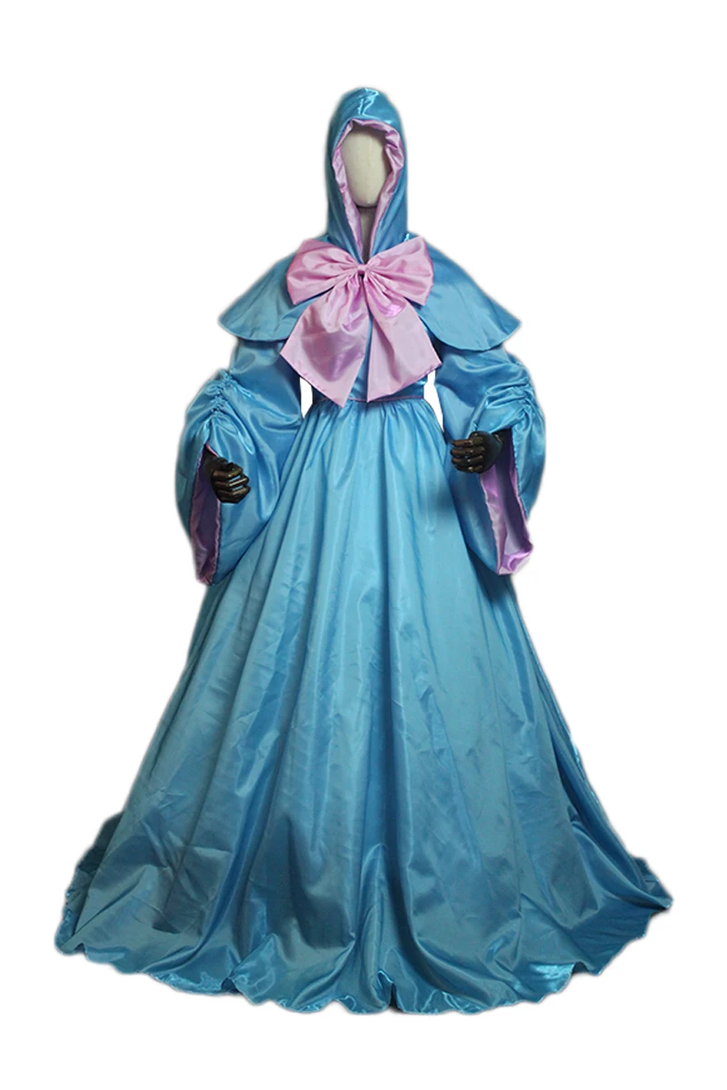 princess godmother Cosplay Costume adult Halloween costumes for women fancy fairy Godmother Costume dress custom made