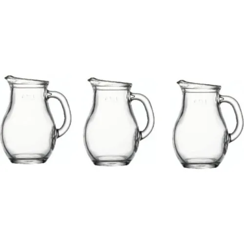 250 cc Jugs 3 PCs Water Jug Water Bottle, Musluklu Lemonade, Glass Teapot, Beverage Dispenser musluklu Lemonade 2l