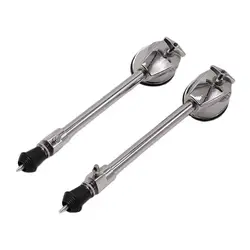 Legs For Bass Drum Spurs Legs Bass Drum Leg Silver Drum Replacement Metal Drum Support 1 Pair