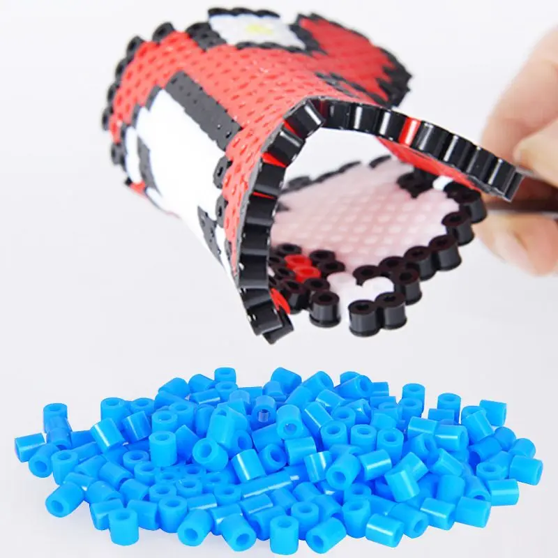 2.6mm 24/48colors Hama beads Education Iron beads 3D puzzle Beads lroning Guarantee perler Fuse beads diy toy miçangas