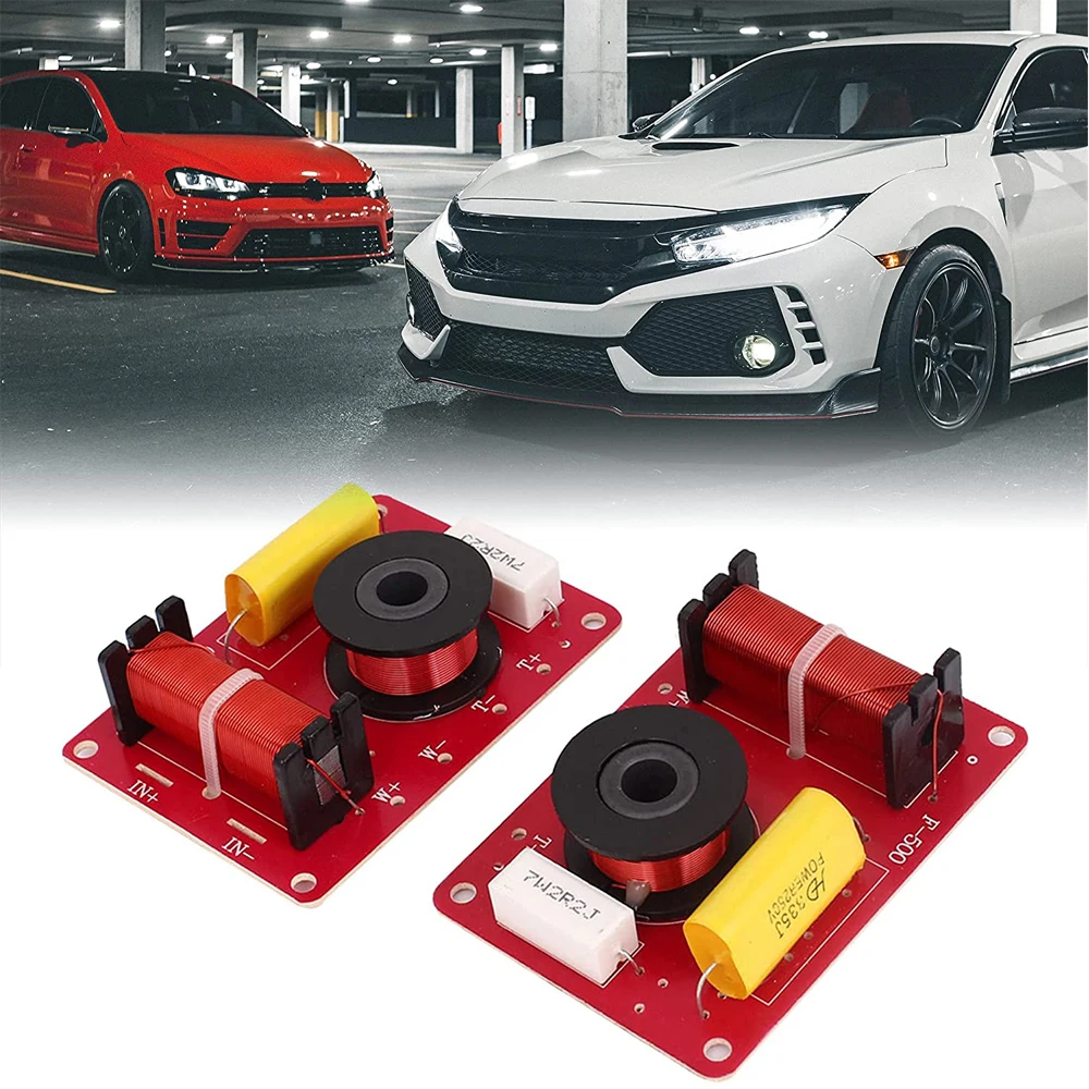 130W 2-Way Speaker System Audio Crossover Filters Frequency Distributor