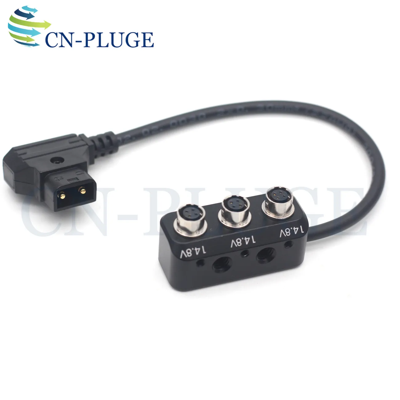 DTAP TO 3  4-pin for Sound Device 644 633 Cable/Recorder Zoom F4 F8 Power Distributor  4-pin way splitter