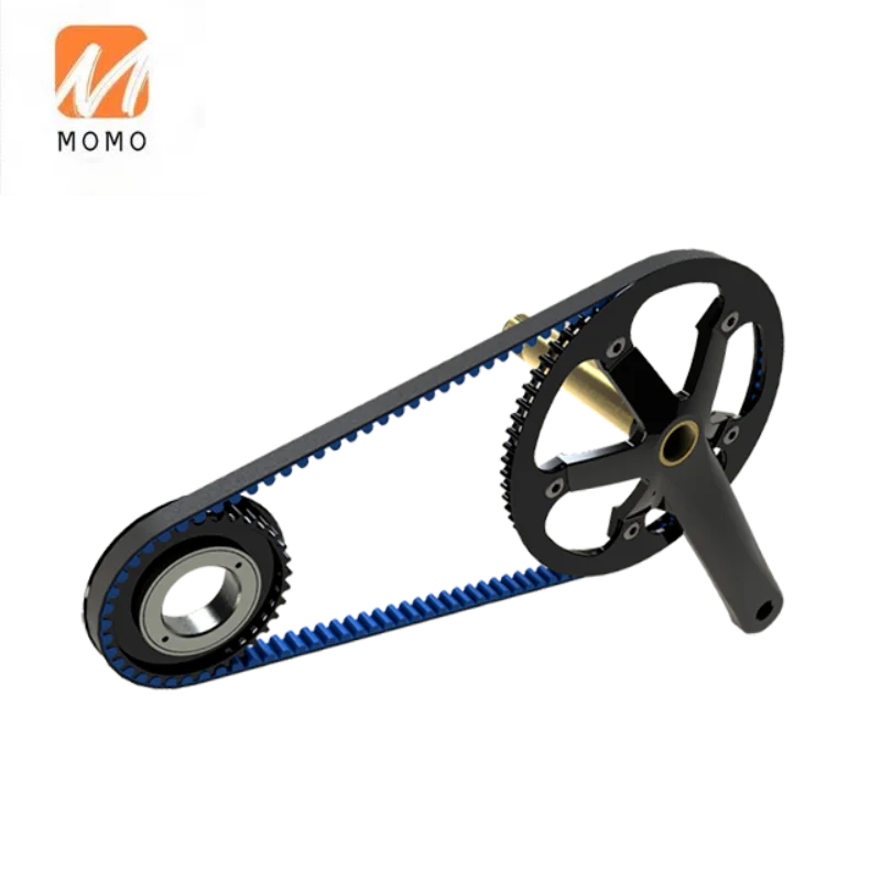 Pedaleiro de Bicicleta Corrente Correia Peça do Ciclo 170 mm 8m Completo