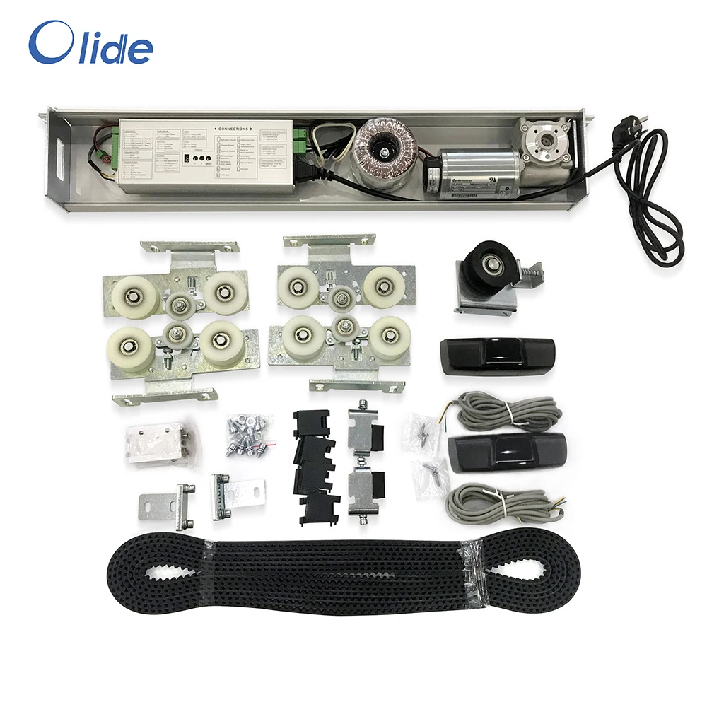 

Olide DC 24V European-Style Original Dunker Motor Automatic Sliding Door Opener Kit 220V